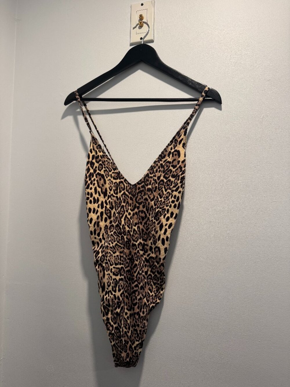 ASOS Design Leopard Print One-Piece Swimsuit 🐆✨